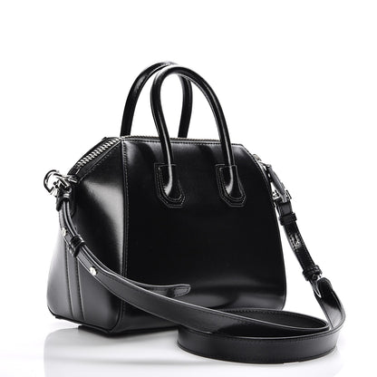 Givenchy Shiny Lord Calfskin Mini Antigona Black 5 of 16