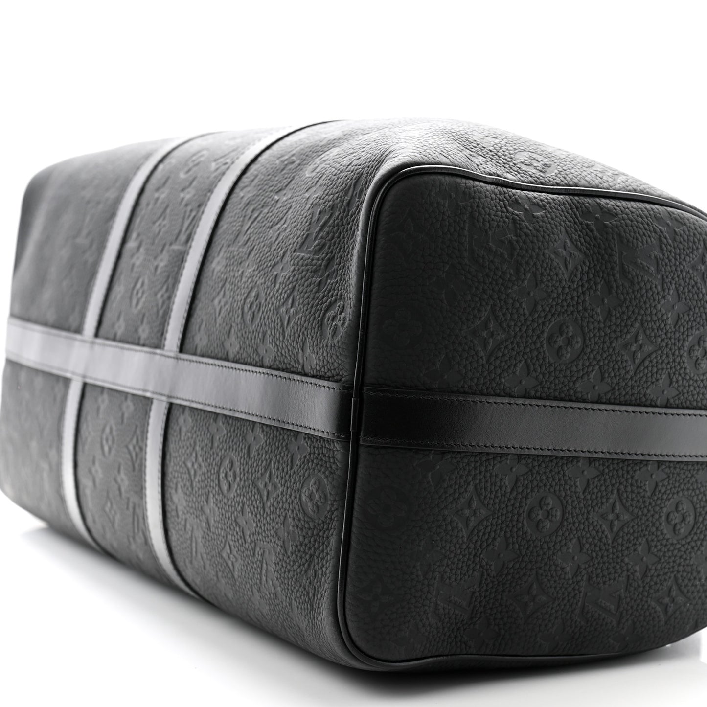 Taurillon Monogram Keepall Bandouliere 50 Black