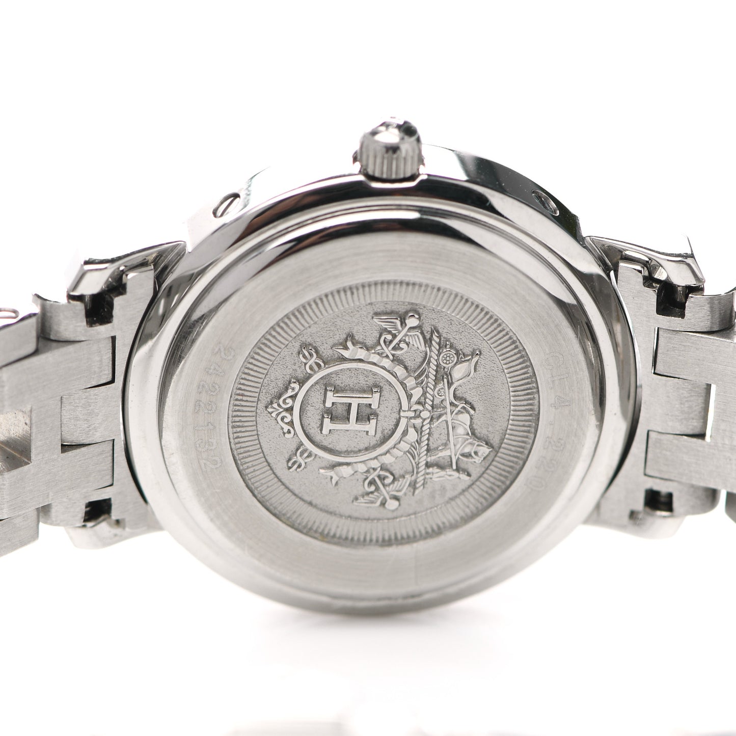 Stainless Steel 24mm Clipper Quartz Watch Gold