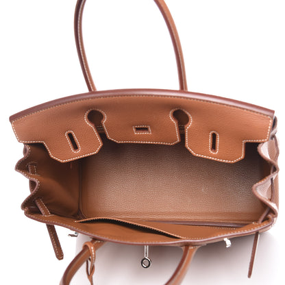 Hermes Togo Birkin 30 Gold 9 of 36