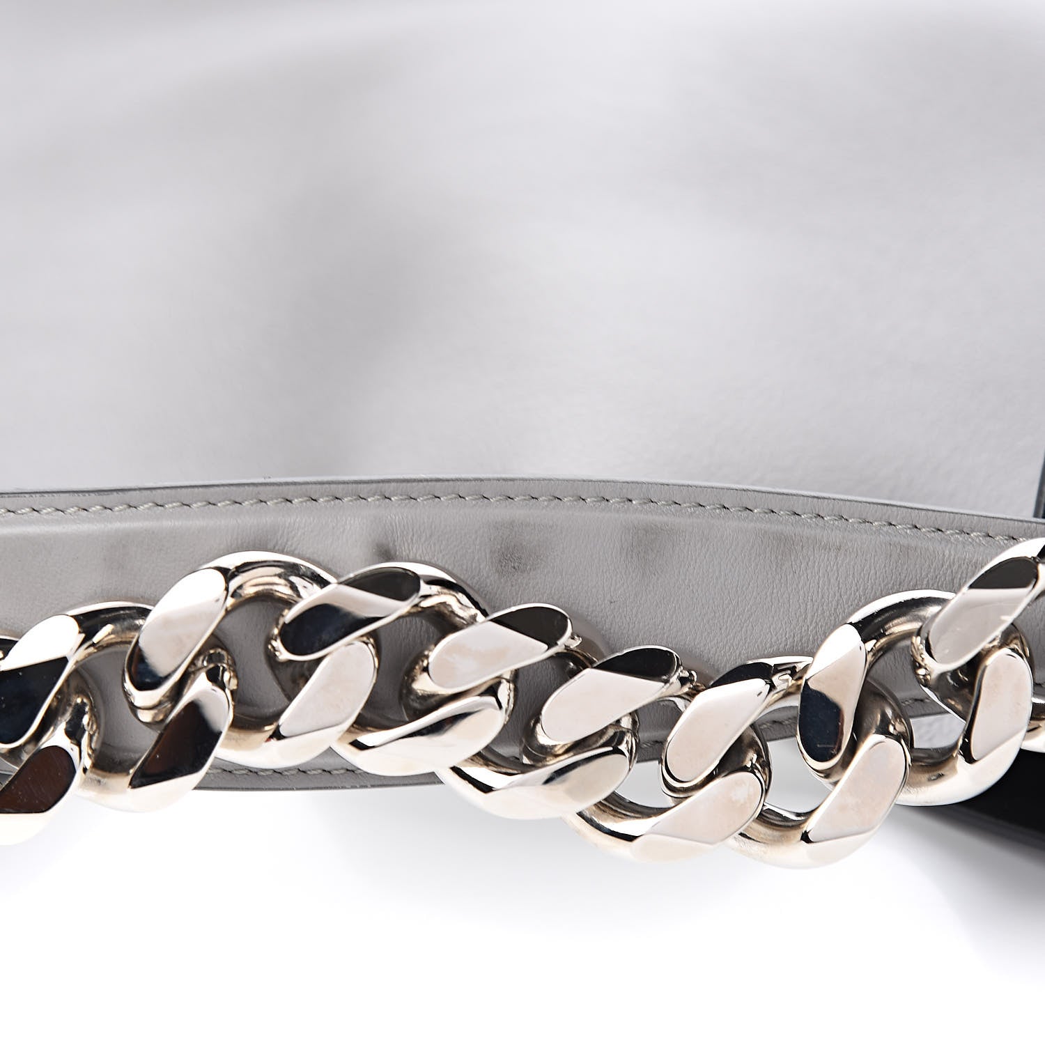 Givenchy Calfskin Medium Infinity Hobo Bag Pearl Grey 8 of 10