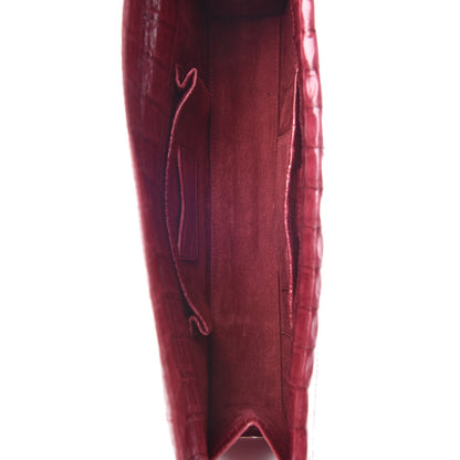 Nancy Gonzalez Crocodile Clutch Pink 5 of 8