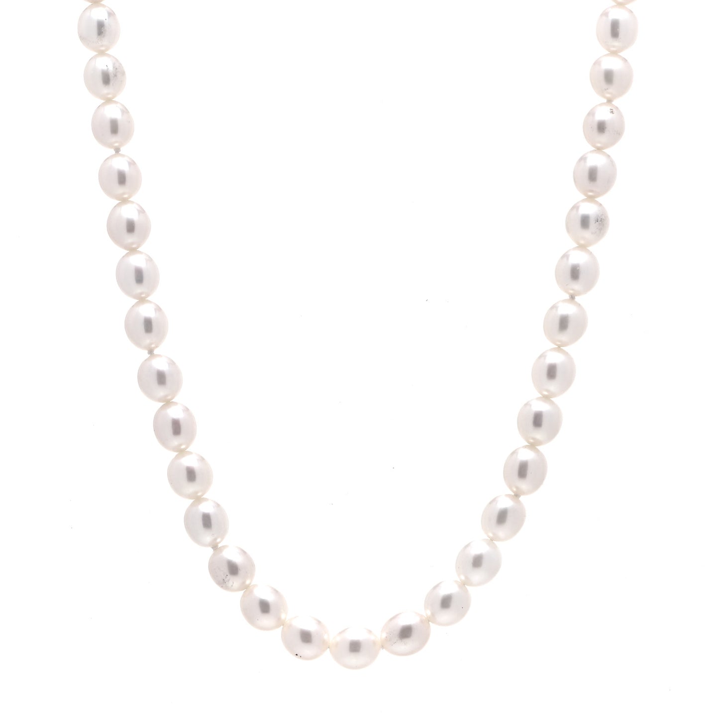 Sterling Silver Pearl Strand Toggle Necklace