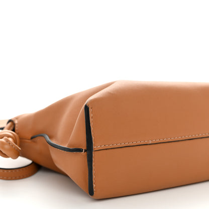 Loewe Calfskin Mini Flamenco Knot Clutch Warm Desert 9 of 11
