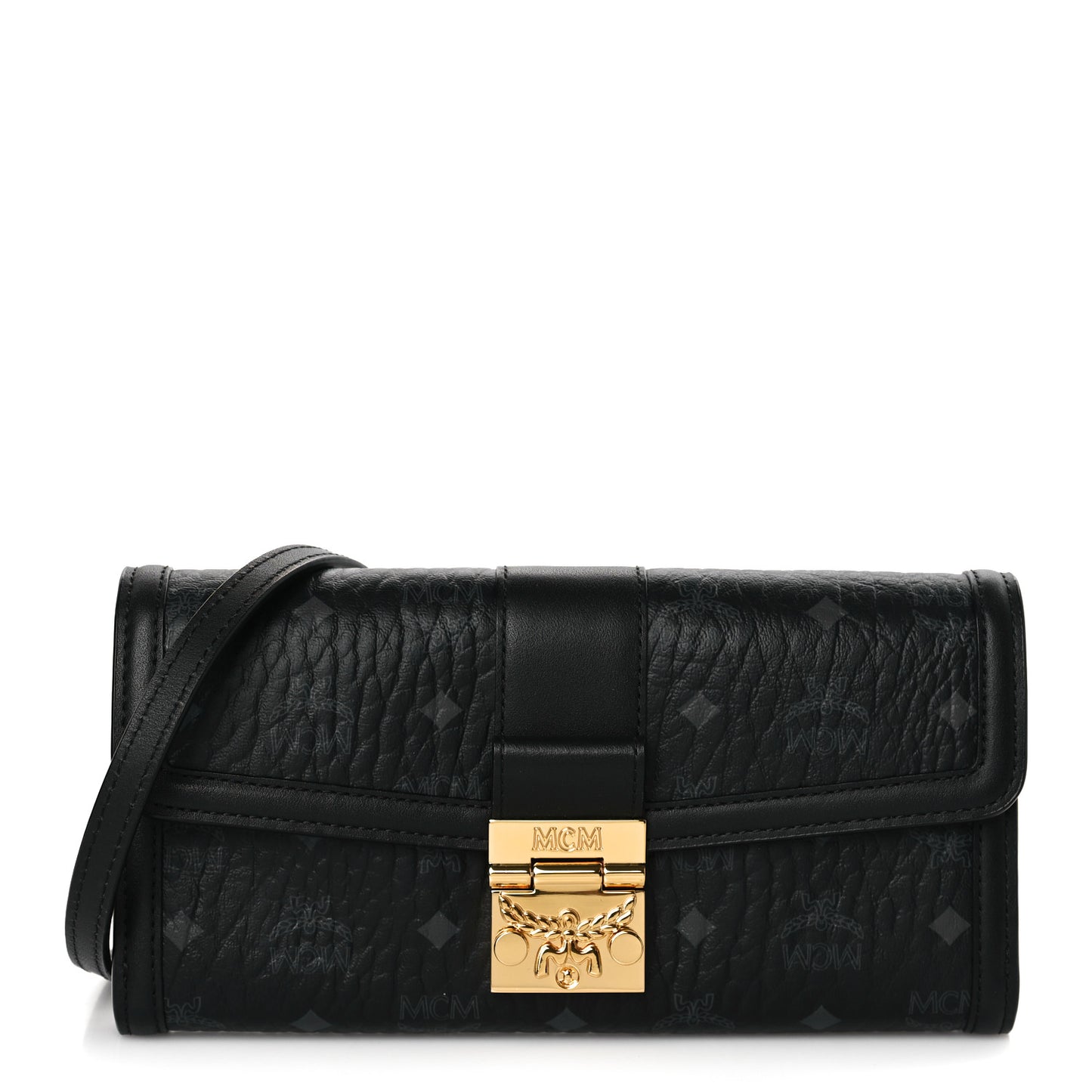 Visetos Large Tracy Chain Wallet Black