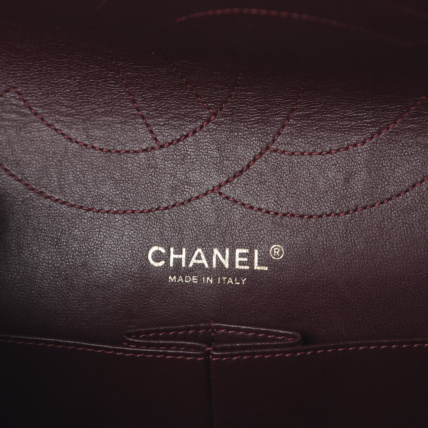 Aged Calfskin Quilted 2.55 Reissue 227 Flap Black