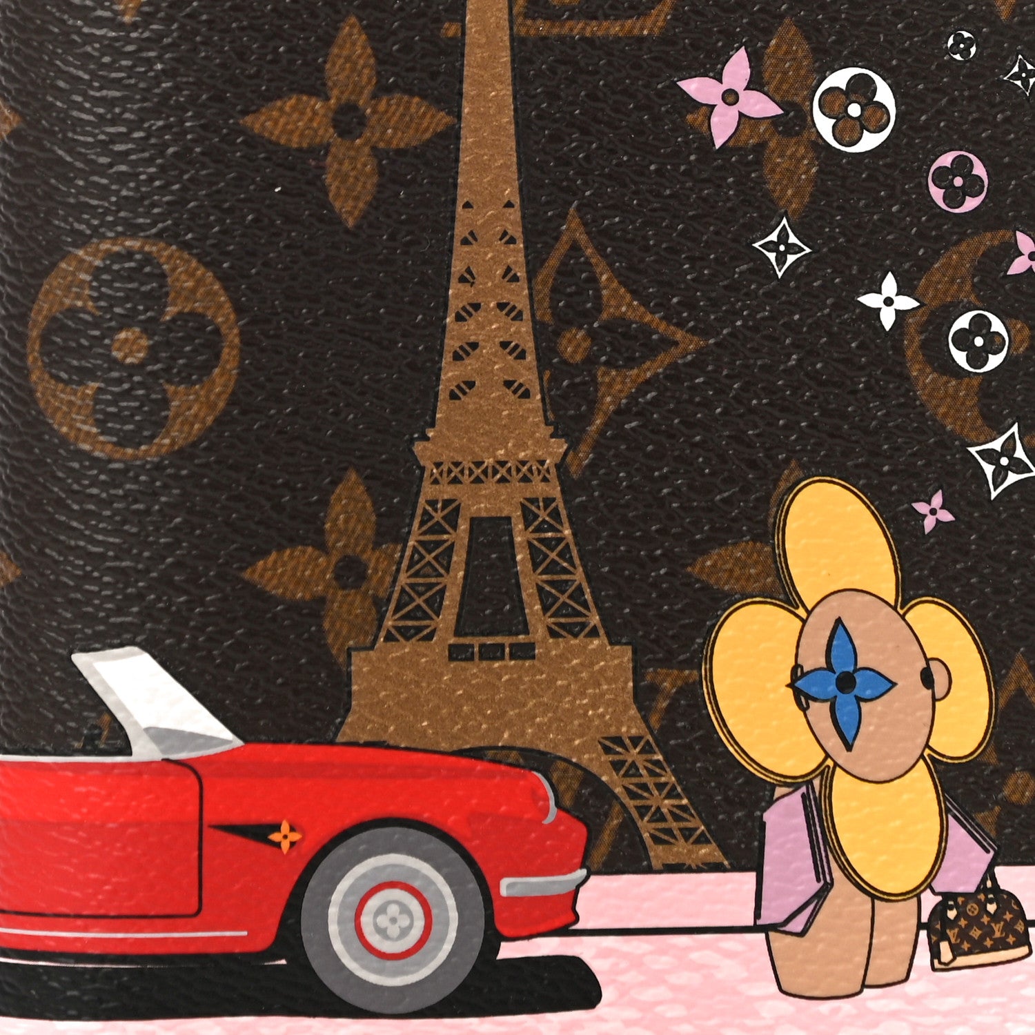 Louis Vuitton Monogram 2019 Christmas Animation Passport Cover Rouge 7 of 10