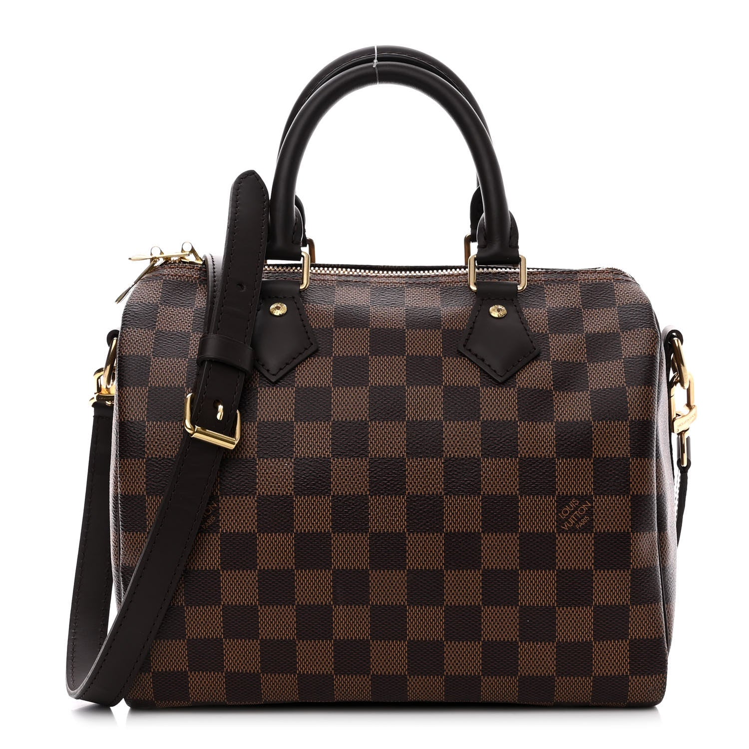 Louis Vuitton Damier Ebene Speedy Bandouliere 25 1 of 13