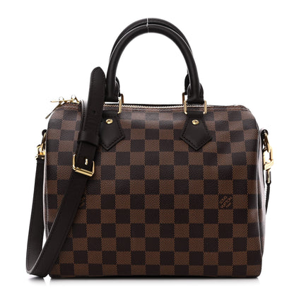 Louis Vuitton Damier Ebene Speedy Bandouliere 25 1 of 13