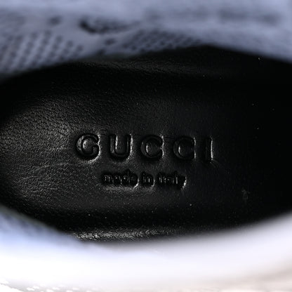 Gucci Technical Jersey Knit GG Monogram Square G 75mm Ankle Boots 38 Black Great White 6 of 8
