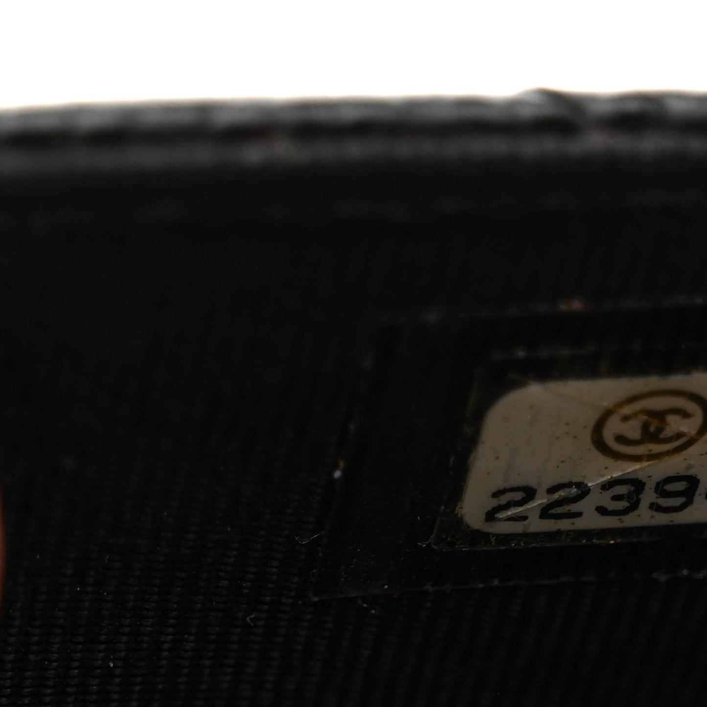 Caviar Quilted Flap Card Holder Black