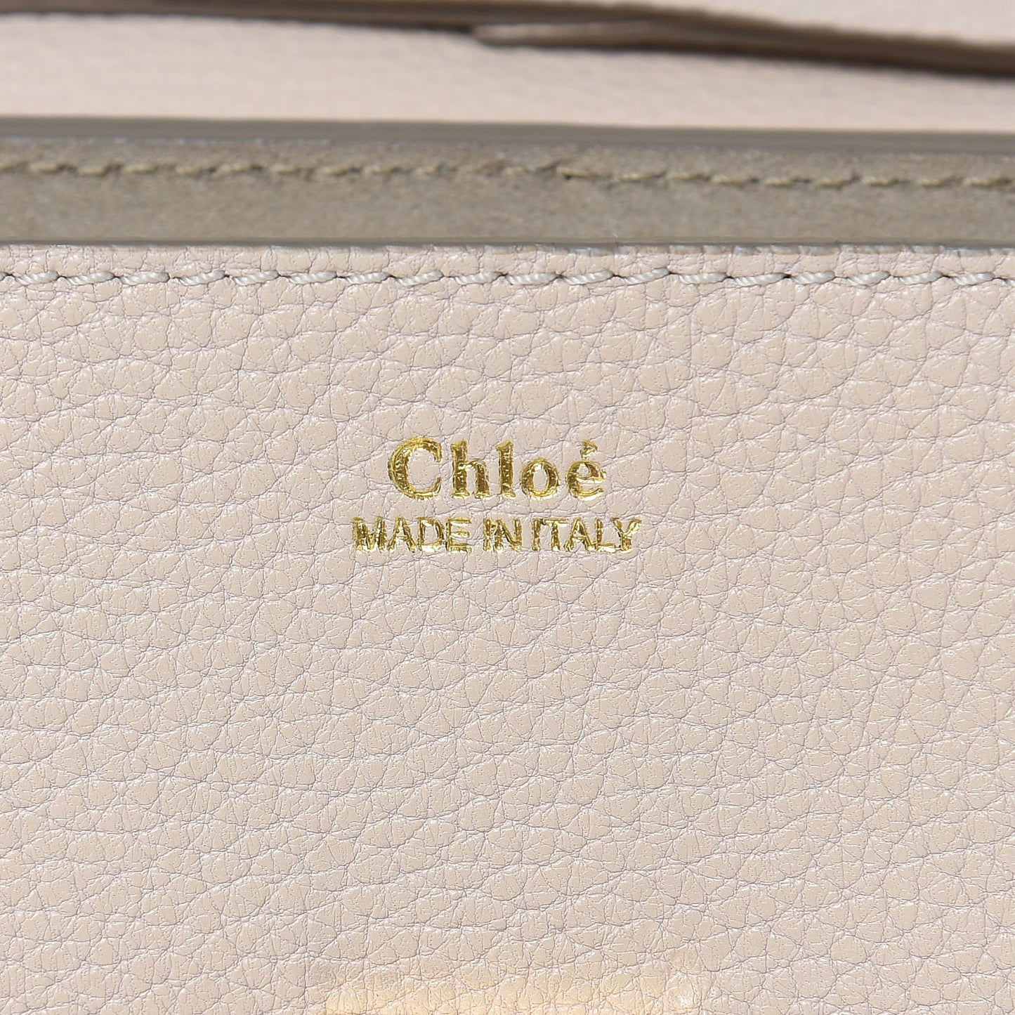 Grained Lambskin Mini Drew Shoulder Bag Abstract White