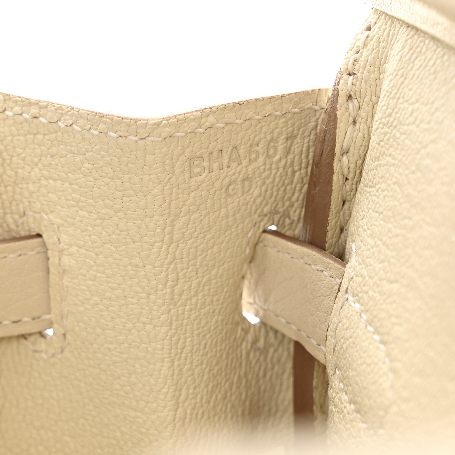 Hermes Togo Birkin 25 Craie 7 of 11