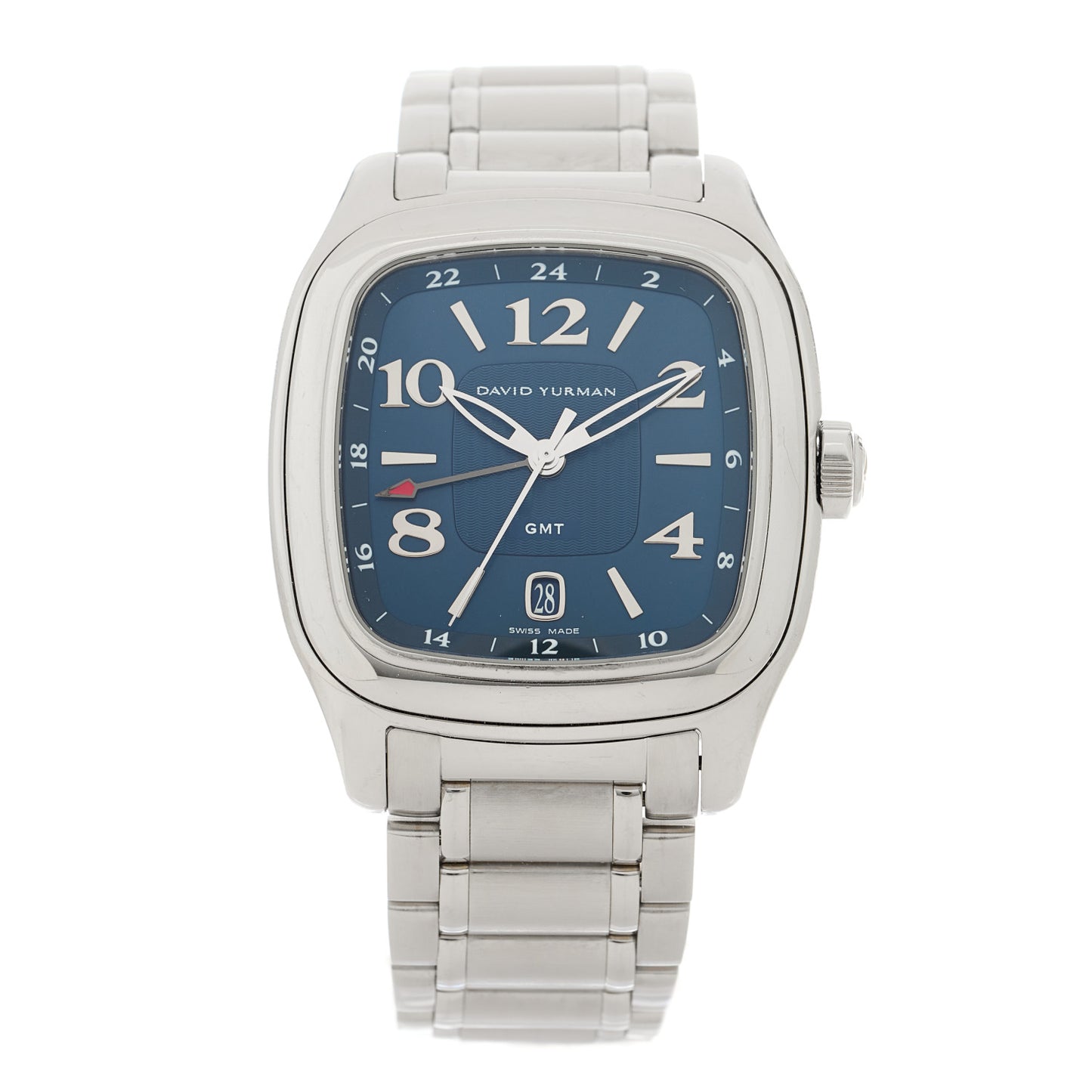 Stainless Steel 41mm Thoroughbred GMT Automatic Watch Black