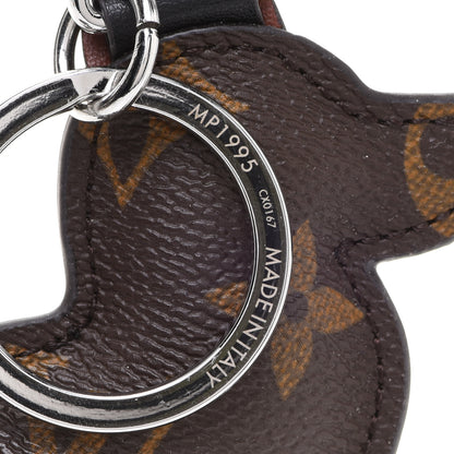 Louis Vuitton Monogram Dog Bag Charm Key Holder 3 of 5