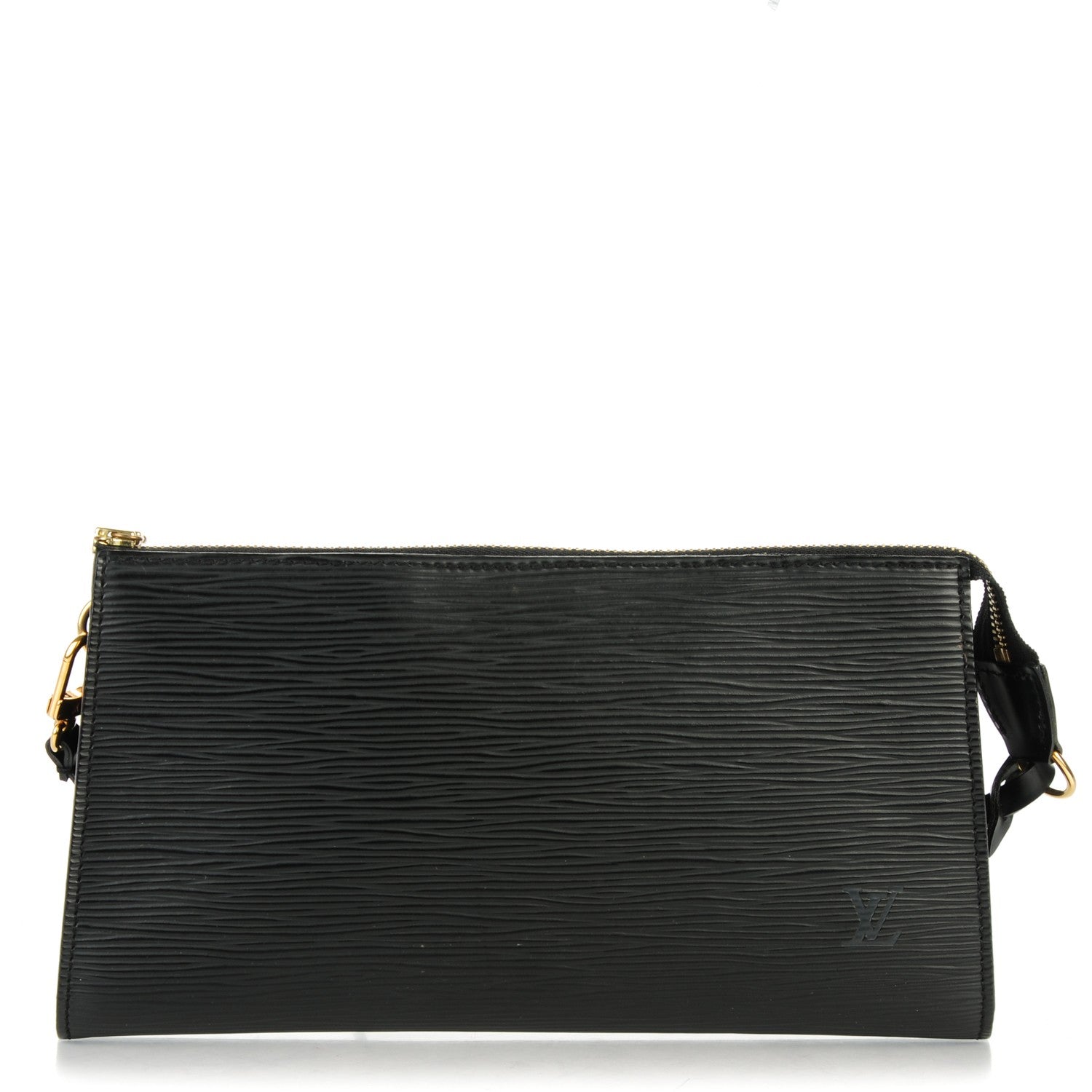 Louis Vuitton Epi Pochette Accessories 24 Black 1 of 7