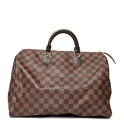 Louis Vuitton Damier Ebene Speedy 35 1 of 12