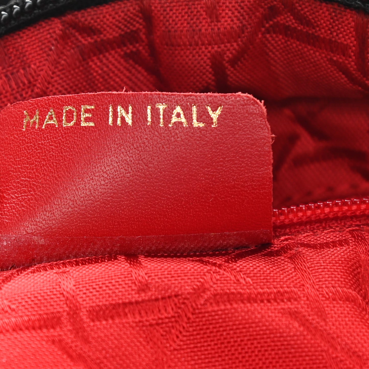 Nylon Cannage Medium Lady Dior Black