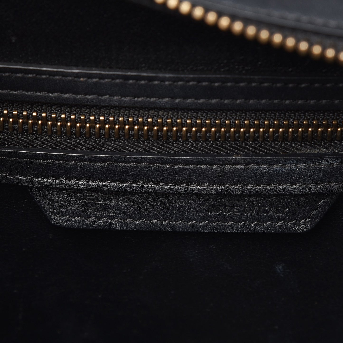 Smooth Calfskin Micro Luggage Black