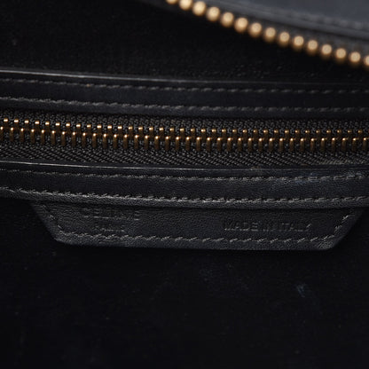Celine Smooth Calfskin Micro Luggage Black 6 of 10