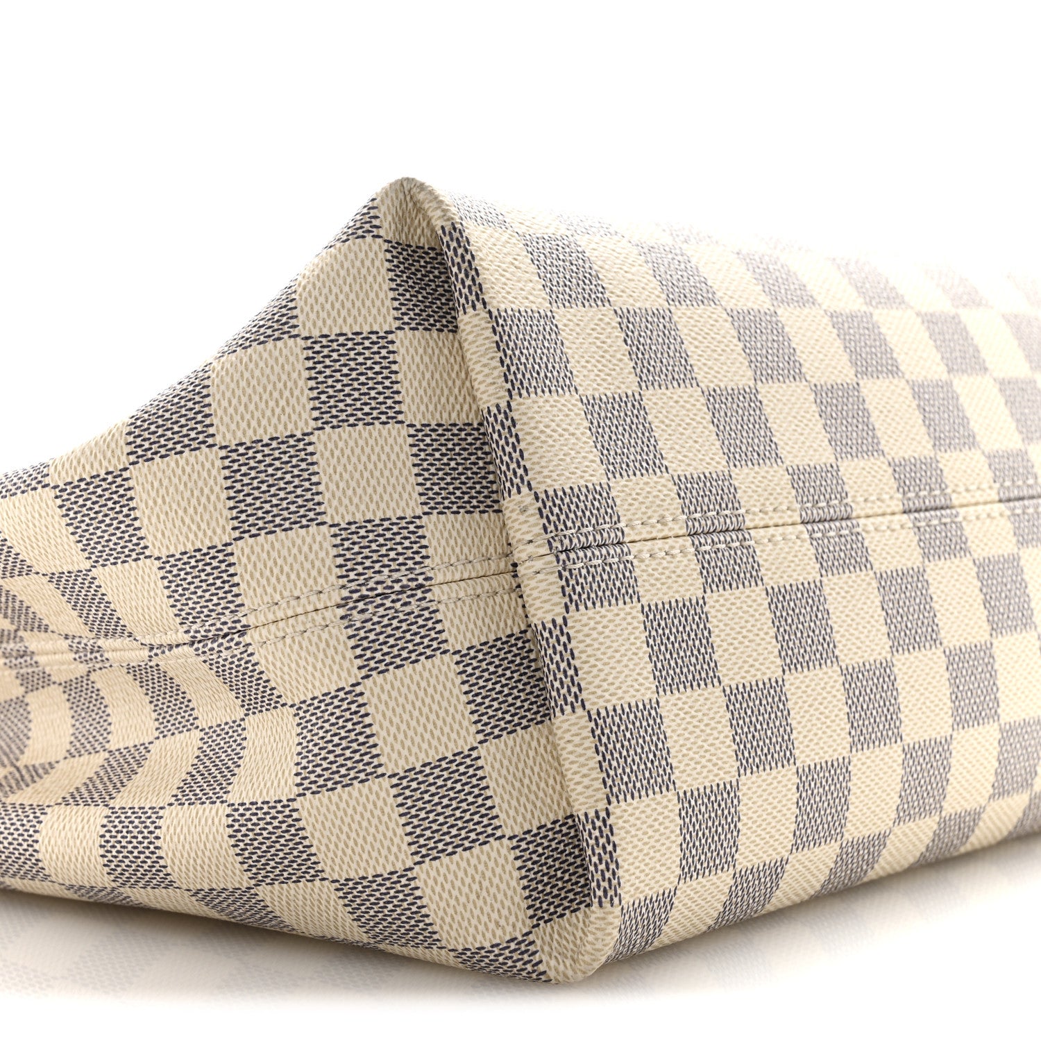 Louis Vuitton Damier Azur Graceful MM Rose Ballerine 8 of 12