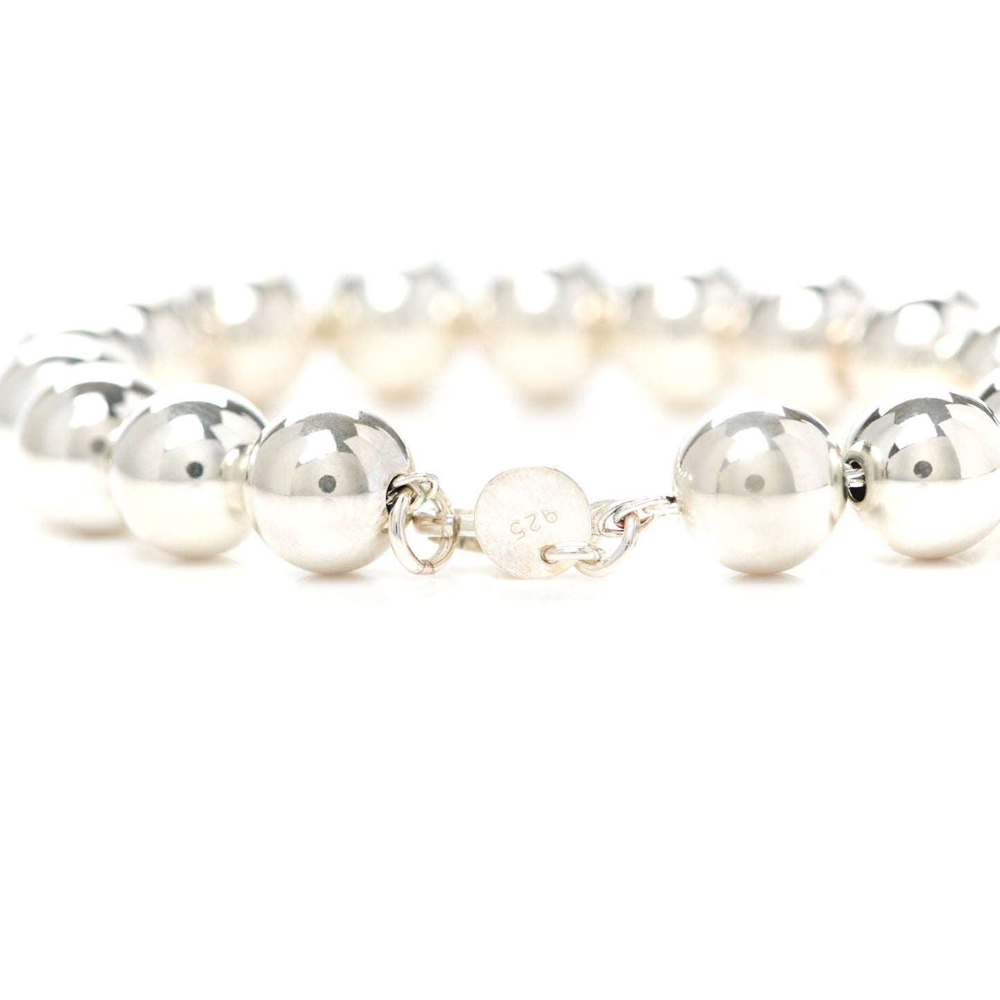 Sterling Silver 10mm HardWear Ball Bracelet