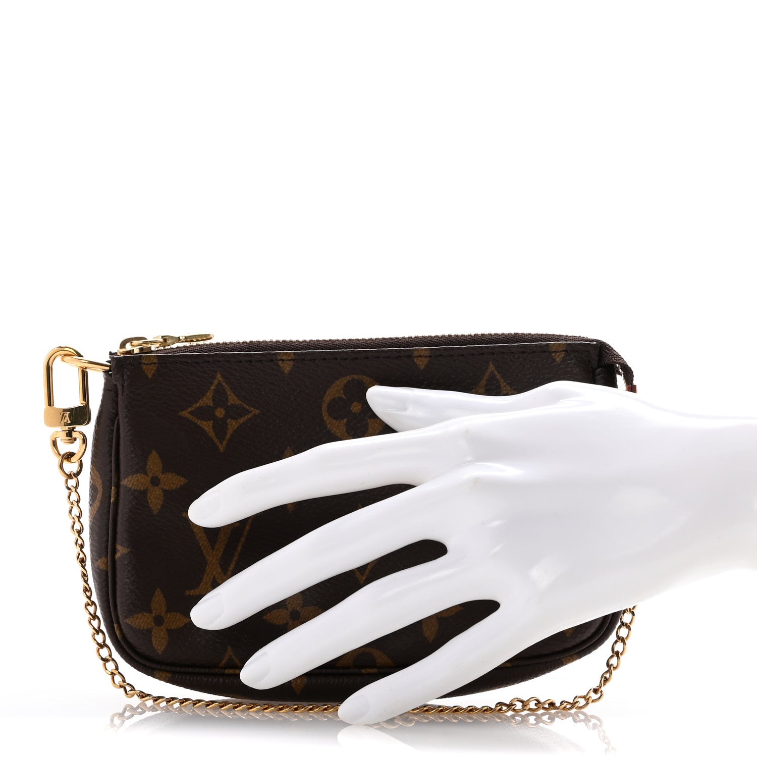 Louis Vuitton Monogram Mini Pochette Accessories 2 of 9