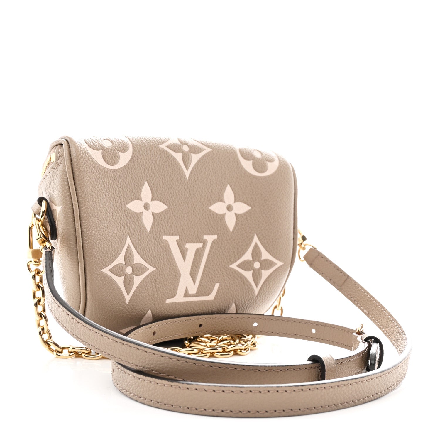 Louis Vuitton Empreinte Mini Bumbag Tourterelle Cream 3 of 9