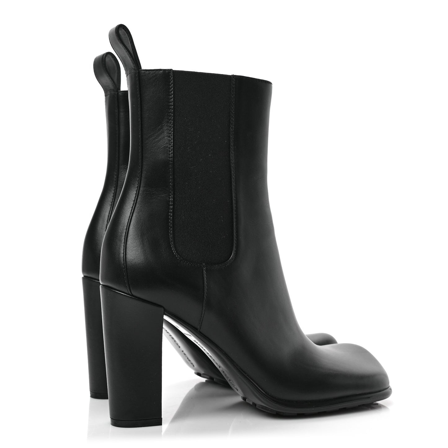 Calfskin Storm Chelsea Boots 41 Black