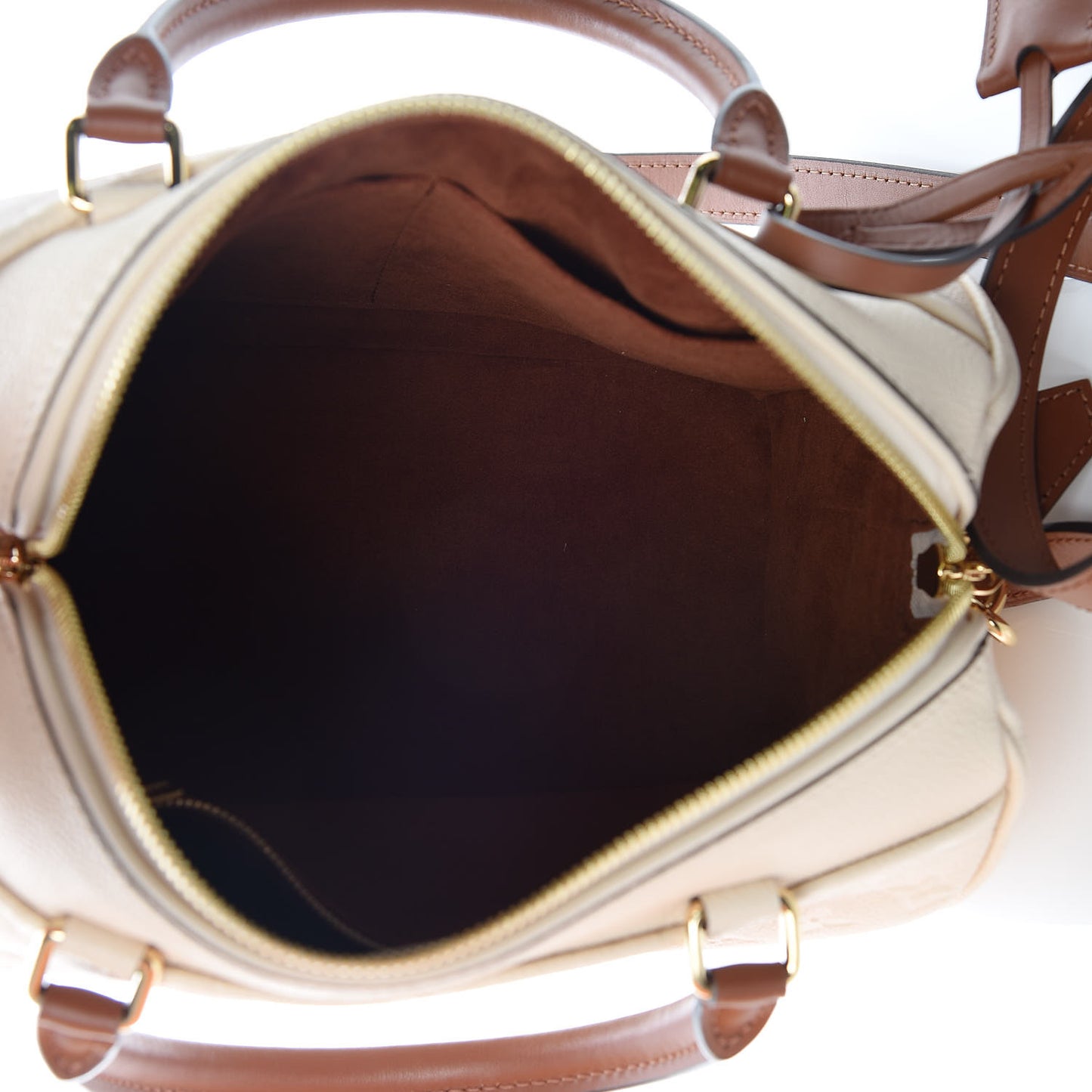Empreinte Calfskin Speedy Bandouliere 25 NM Creme Caramel