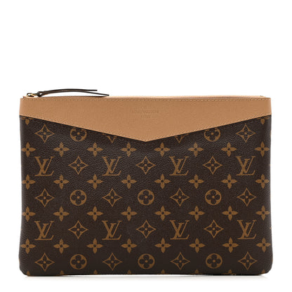 Louis Vuitton Monogram Daily Pouch Sesame 1 of 7