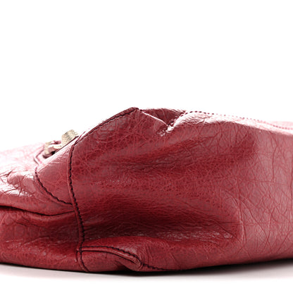 Balenciaga Agneau Giant 12 Silver Hardware Day Hobo Cassis 9 of 16