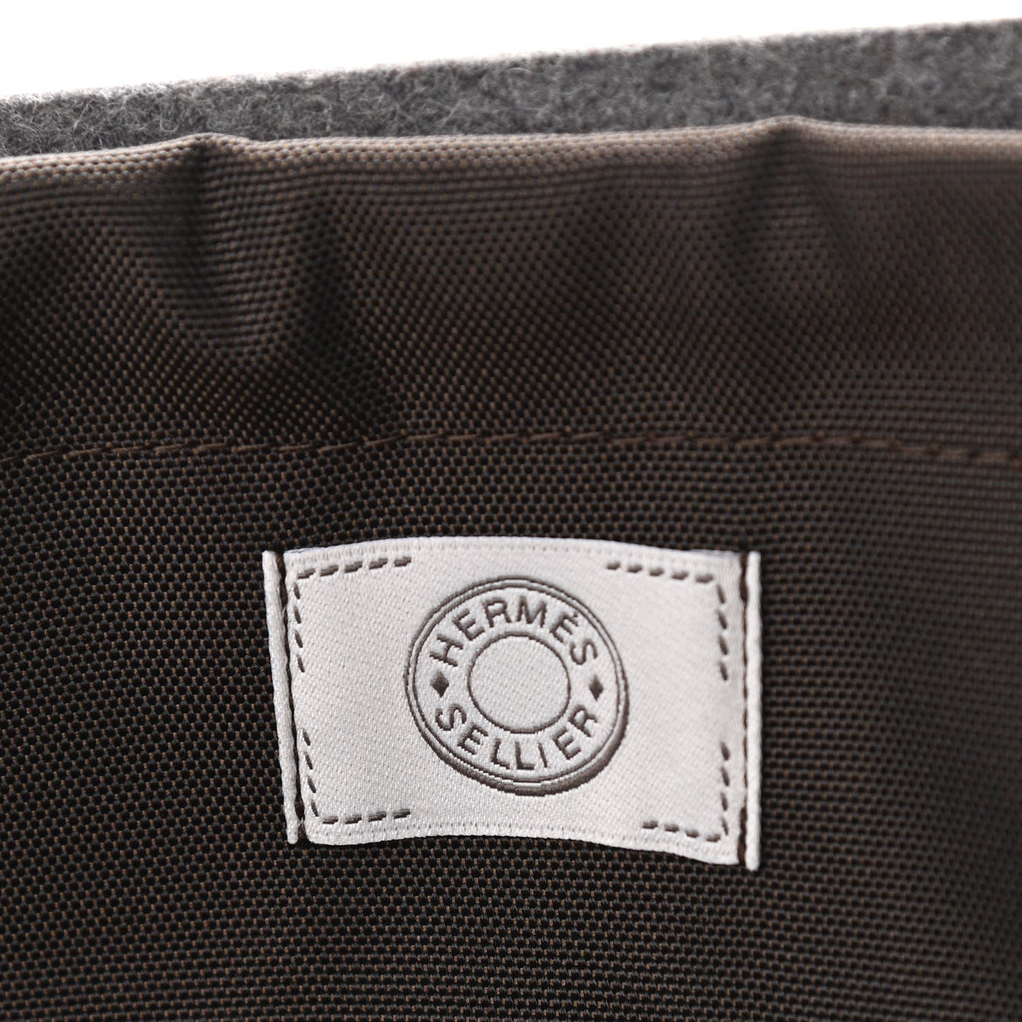 Felt Sac De Pansage Groom Bag Acier