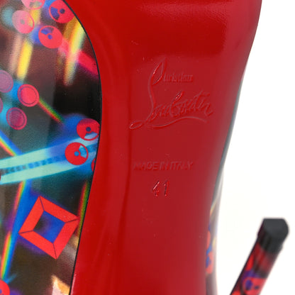 Christian Louboutin Patent Discolaser Hot Chick 100 Pumps 41 Multicolor 9 of 15