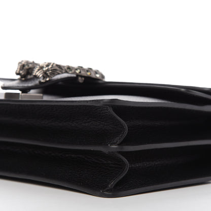 Gucci Pebbled Calfskin Small Dionysus Shoulder Bag Black 7 of 10