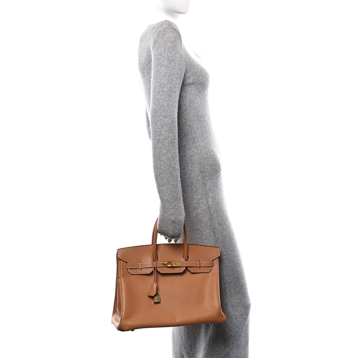 Hermes Courchevel Birkin 35 Tabac Camel 2 of 11