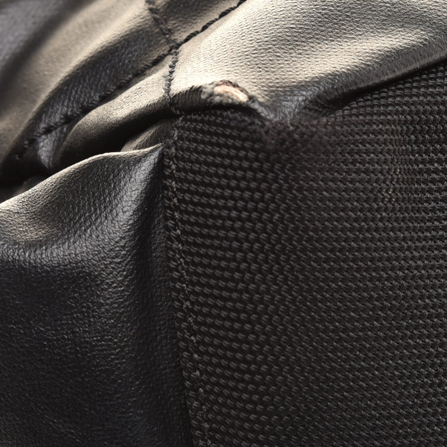 Chanel Coated Canvas Quilted Large Paris Biarritz Tote Black 10 of 11