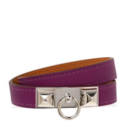 Hermes Swift Rivale Double Tour Bracelet M Anemone 1 of 6