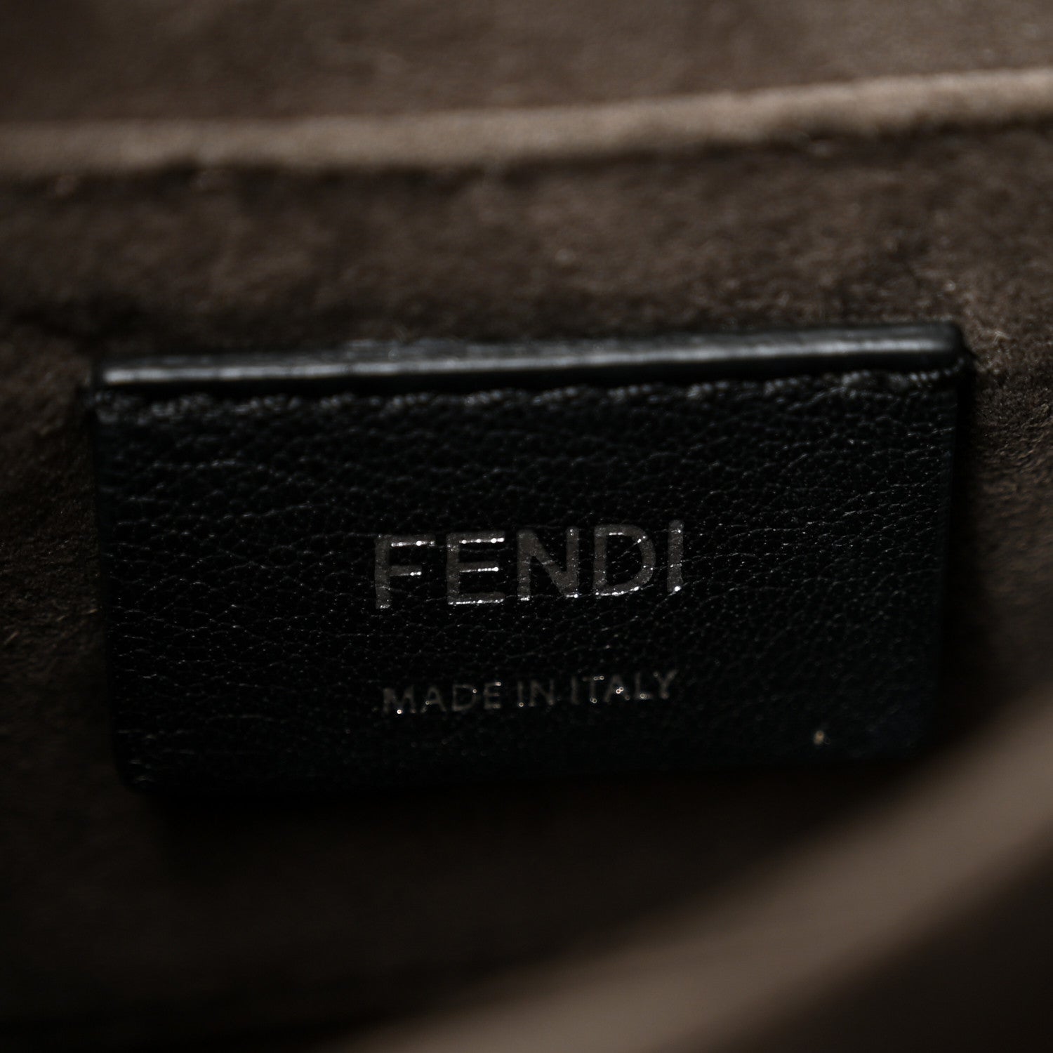 Fendi Vitello Liberty Lucido Catalan Mirror Hypnoteyes Studded Small Kan I Shoulder Bag Bloody Mary Carbone Multicolor 6 of 13