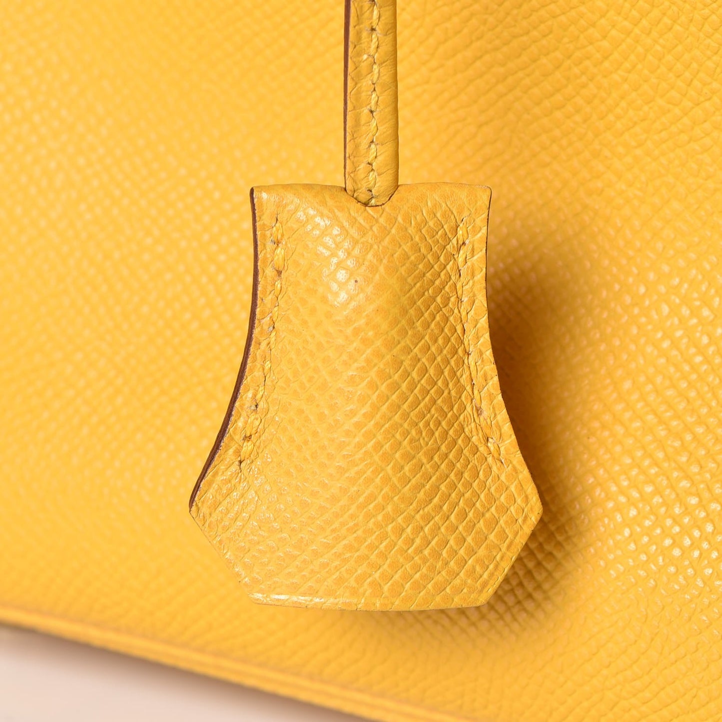 Epsom Birkin 35 Jaune D'Or