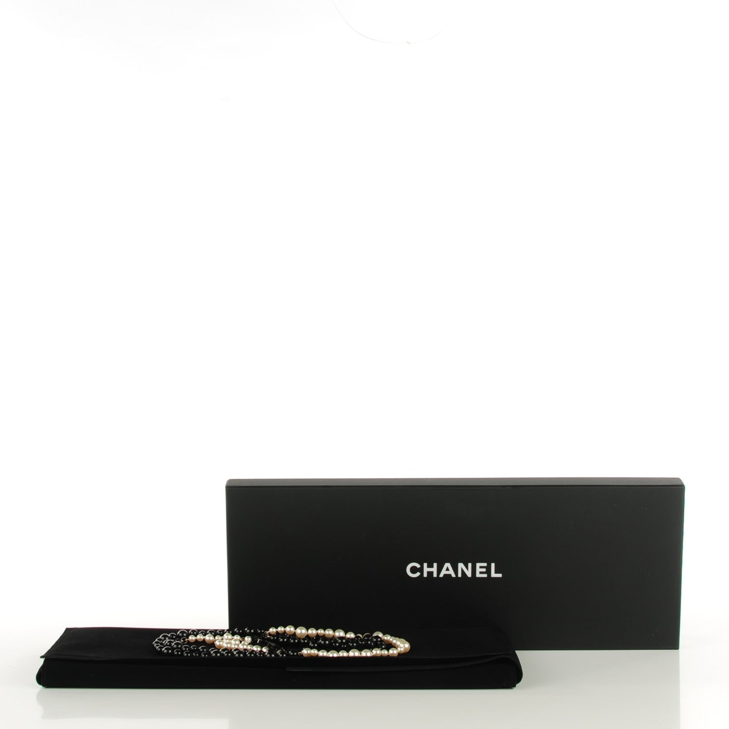 Pearl Ruthenium CC Belt Black White