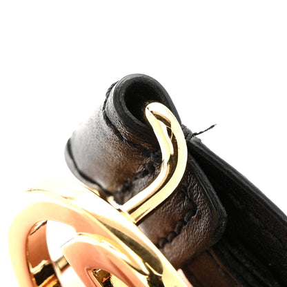 Gucci Ciny Lux Calfskin Blondie 20mm Belt 70 28 Black 12 of 14