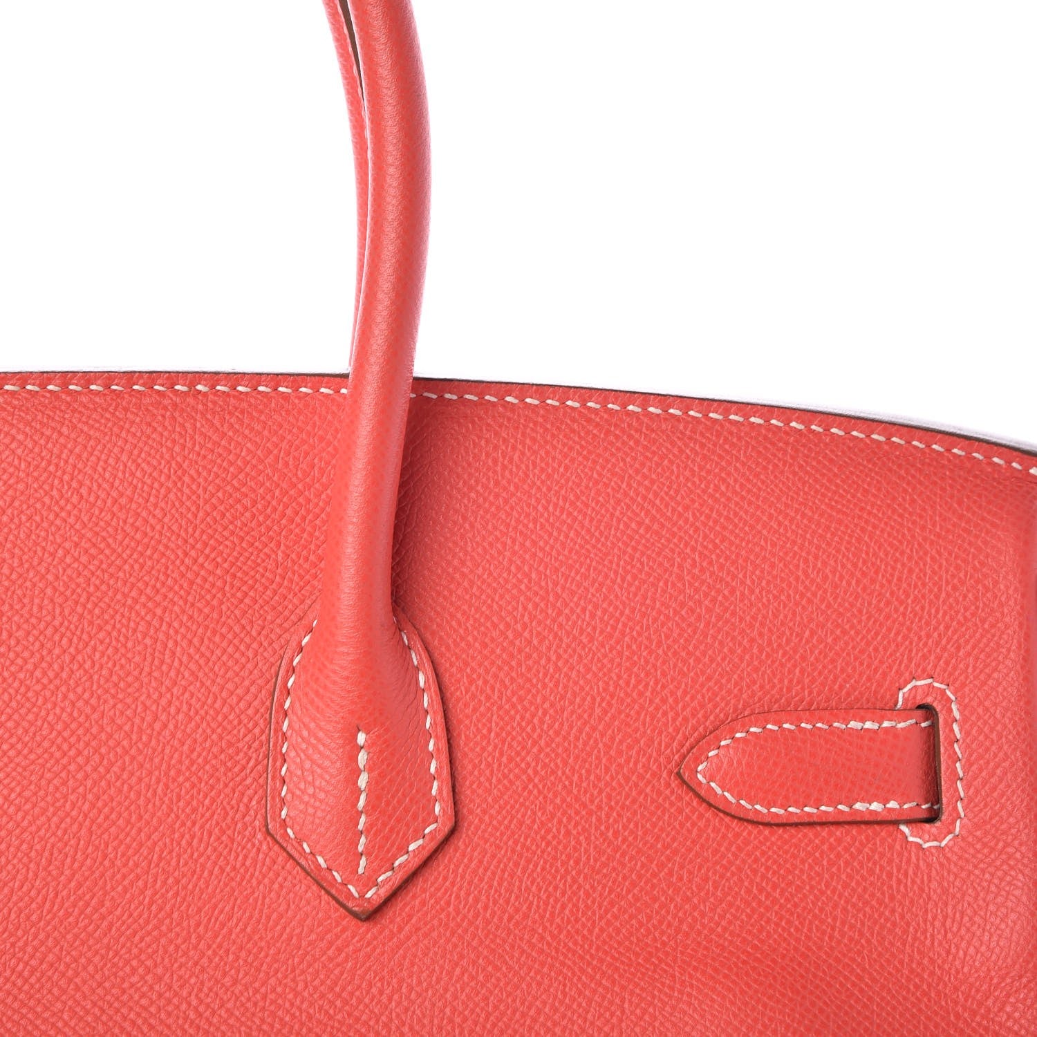Hermes Epsom Candy Birkin 35 Rose Jaipur Gold 29 of 35