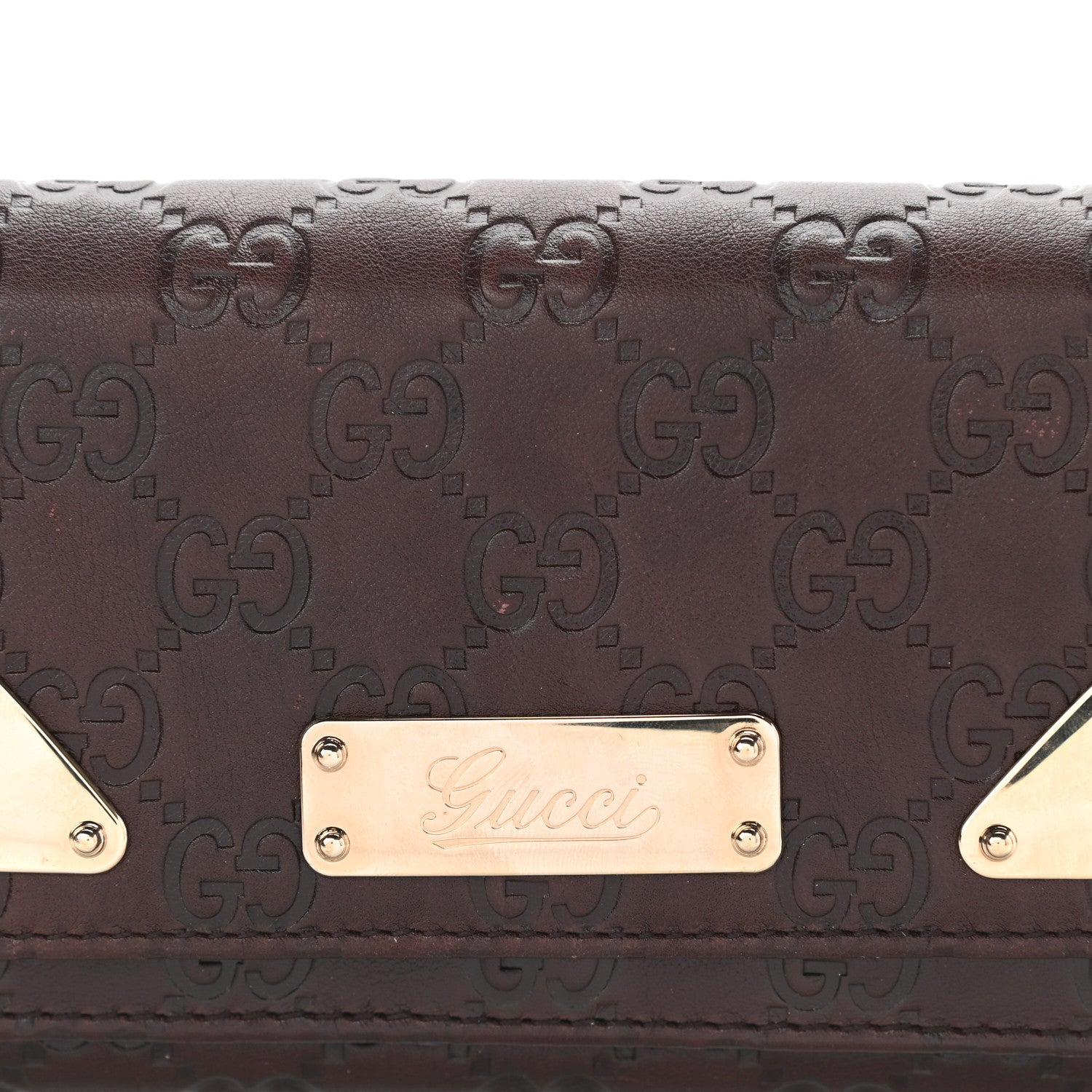Gucci Guccissima Indy Continental Wallet Brown 9 of 9