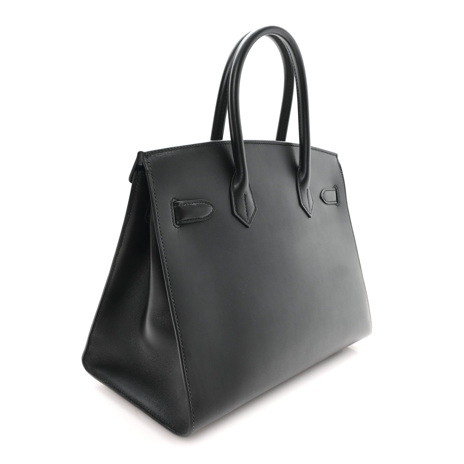 Hermes Veau Monsieur Birkin Sellier 30 Black 3 of 10