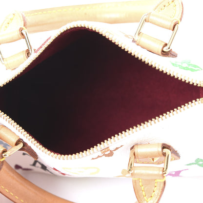 Louis Vuitton Monogram Multicolor Mini Sac HL Speedy White 4 of 10