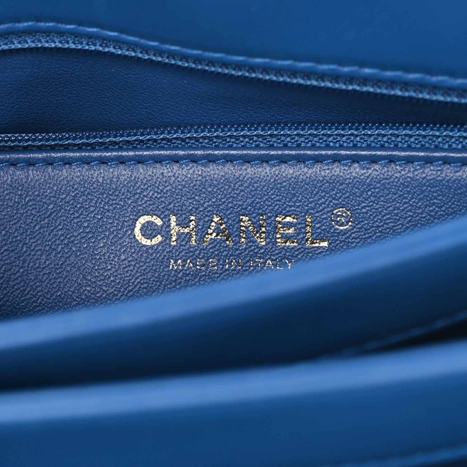 Chanel Lambskin Quilted Medium Trendy CC Flap Dual Handle Bag Dark Blue 6 of 11