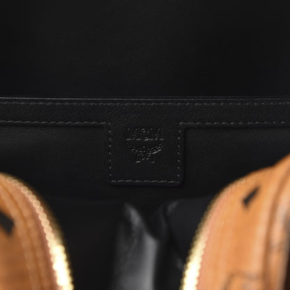 MCM Visetos Studded Small Stark M Backpack Cognac 5 of 12