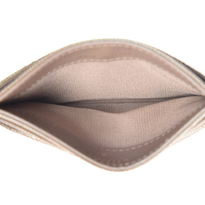 Chanel Iridescent Caviar Quilted Card Holder Beige 5 of 9