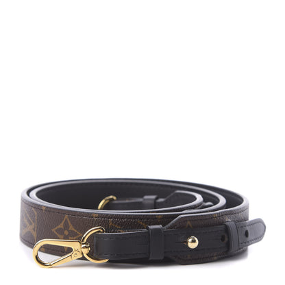 Louis Vuitton Monogram Bandouliere Shoulder Strap XL Black 1 of 3